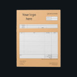 Form Business Quotation, Invoice or Sales Receipt  Notepad<br><div class="desc">Form Business Quotation,  Invoice or Sales Receipt Order Form</div>