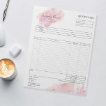 Form Business Quotation, Invoice or Sales Receipt  Notepad<br><div class="desc">Form Business Quotation,  Invoice or Sales Receipt Order Form</div>