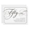 Formal 50th Birthday Invitations