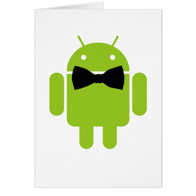 Formal Atire Green Android Robot (Front)