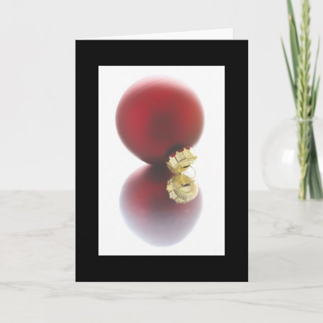 Formal Christmas Card Formal Holiday Card (Front)