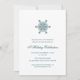 Formal Christmas Party Invitation