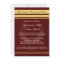 Formal College Graduation Announcements ~ Maroon