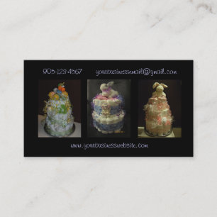 Formal Diaper Cakes Business Card