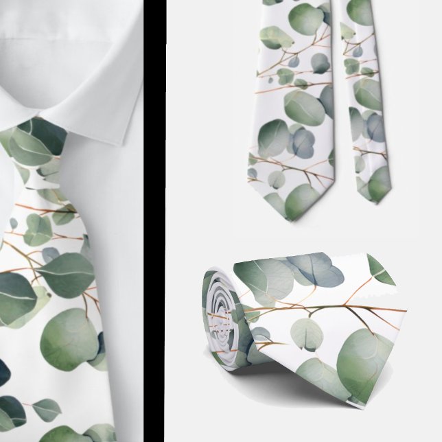 Formal Eucalyptus Neck Ties | Simple and Classic (Creator Uploaded)