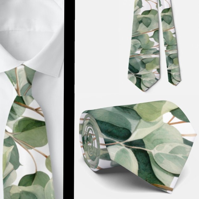 Formal Eucalyptus Neck Ties | Simple and Classic (Creator Uploaded)
