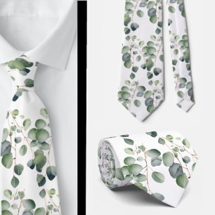 Formal Eucalyptus Neck Ties Simple and Classic