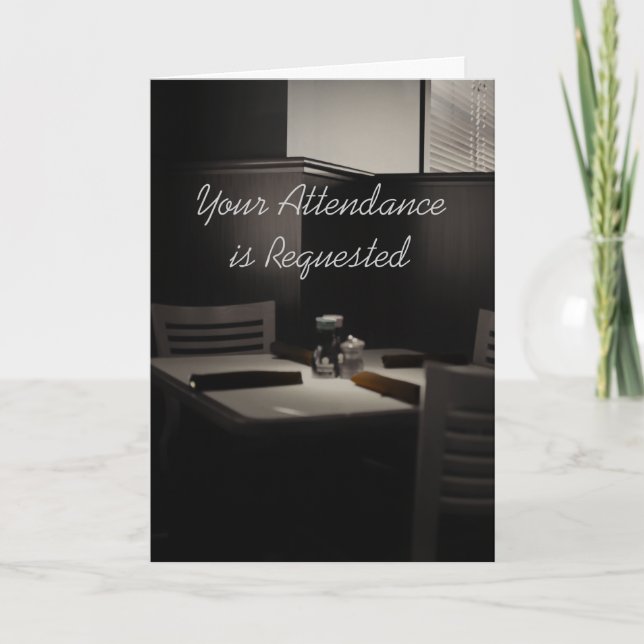 Formal Invitations (Front)