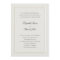 Formal Modern Classic Elevated Frame Ecru Wedding