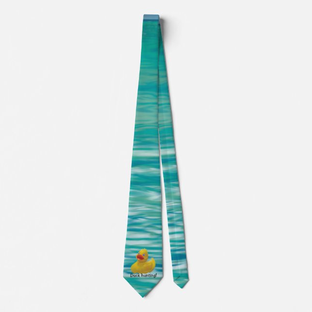 Formal night Cruising Duck for grown ups Tie (Front)