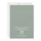 Formal QR Code Sage Green Calligraphy Wedding