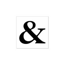 Formal Style Amersand Sign Typography
