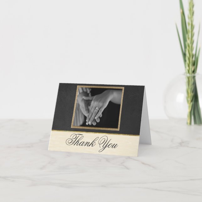 Formal Thank You Card (Front)