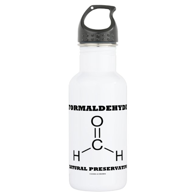 Formaldehyde Natural Preservative (Molecule) 532 Ml Water Bottle (Front)
