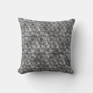 Formas retangulares na cor cinza e manchas cinza. cushion