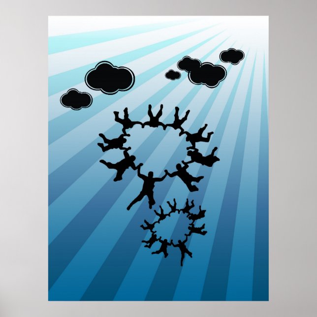 Formation Skydive Poster (Front)