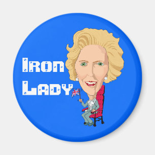 Former British Prime Minister Iron Lady THATCHER Magnet