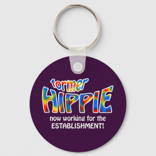 Former Hippie Key Ring