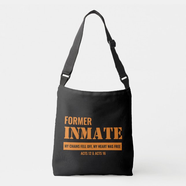 Former INMATE Prisoner Christian Crossbody Bag (Front)
