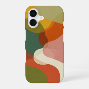 Formes Abstraites Vintage iPhone 16 Case