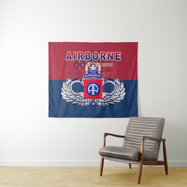 Formidable 82nd Airborne Division Tapestry (In Situ (Horizontal))