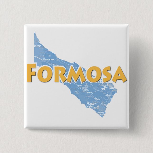 Formosa 15 Cm Square Badge (Front)