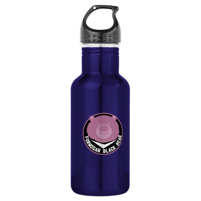 Formosan(Taiwan) black bear 532 Ml Water Bottle (Front)