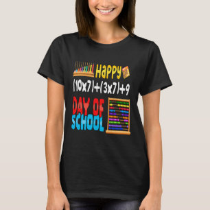 Formula 100 Days Of School For Teacher Student T-Shirt