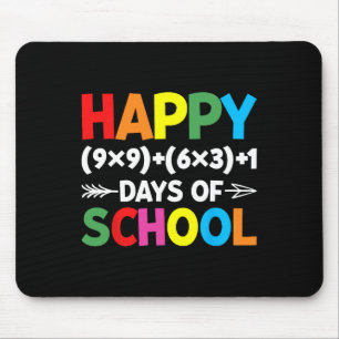 Formula 100 Days Of School Fun Math Teacher 100th  Mouse Pad