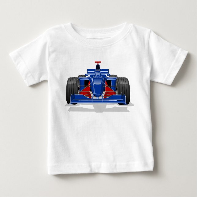 Formula 1 race car baby T-Shirt (Front)