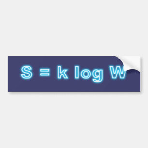 formula entropy bumper sticker