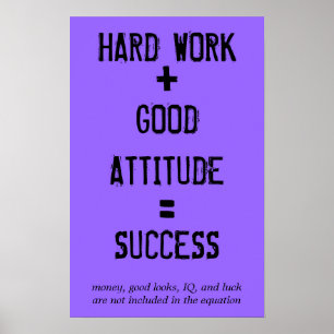 Formula for Success Poster