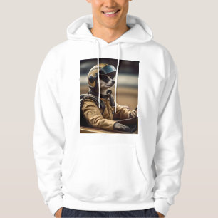 Formula Fun: Professional Meerkat Race Car Driver Hoodie