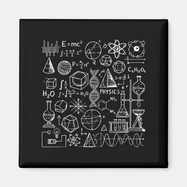 Formula Geometry Physics Math Chemistry Biology Magnet (Front)