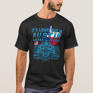 Formula Racing Open Wheel Car Austin Circuit Texas T-Shirt