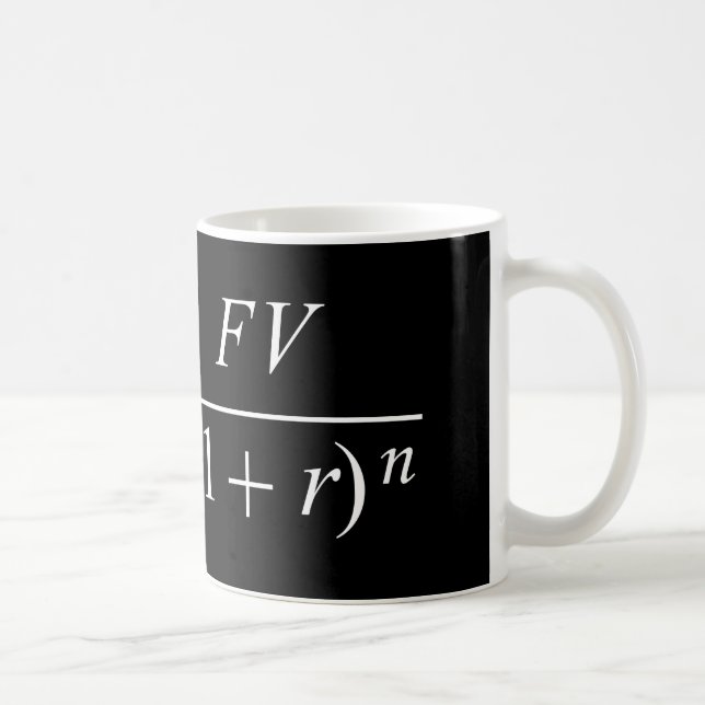 Formula 'Time value of money" Coffee Mug (Right)