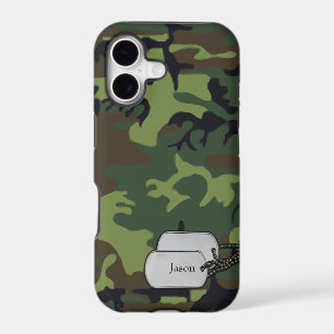 Forrest Green and Brown Military Camouflage