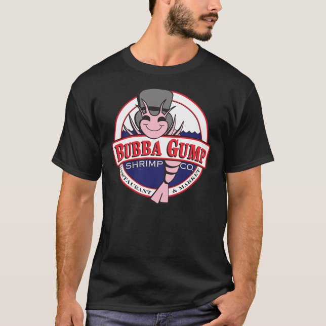 Forrest Gump - Bubba Gump Shrimp Co. Classic T-Shi T-Shirt (Front)