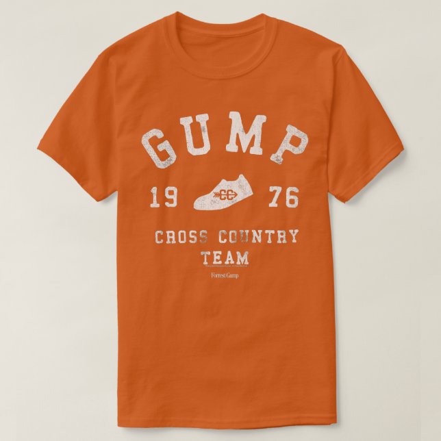 Forrest Gump Cross Country   T-Shirt (Design Front)