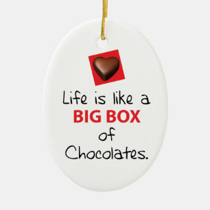 Forrest Gump fans Ceramic Tree Decoration