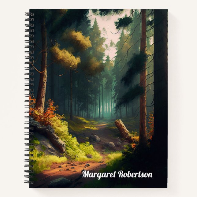 Forrest Landscape Notebook (Front)