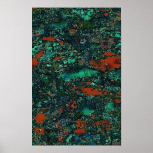 Forrest  ~ Print Abstract Modern Digital