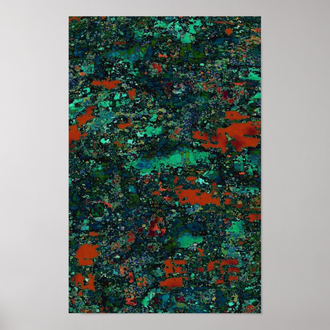 Forrest  ~ Print Abstract Modern Digital (Front)
