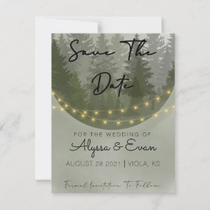 Forrest Save The Date Invitation