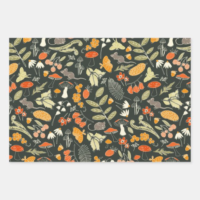 Forrest Wrapping Paper Sheet (Front)