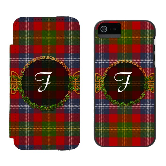 Forrester Tartan And Monogram Incipio iPhone Wallet Case (Side by Side)
