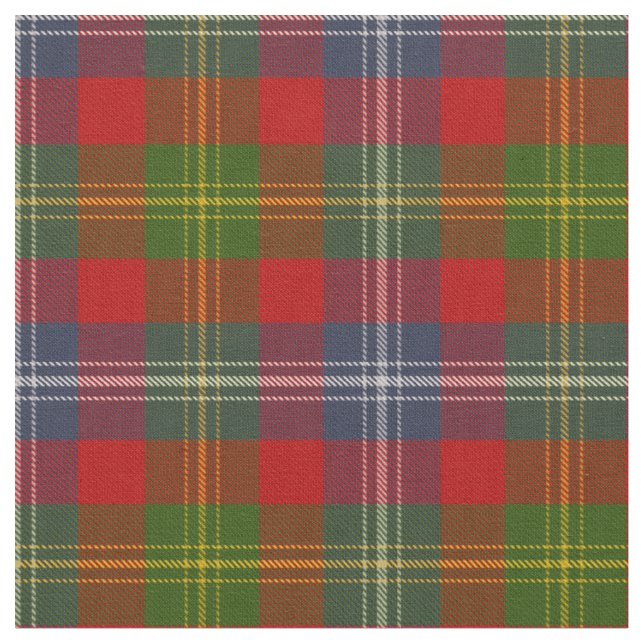 Forrester Tartan Fabric (Close Up)