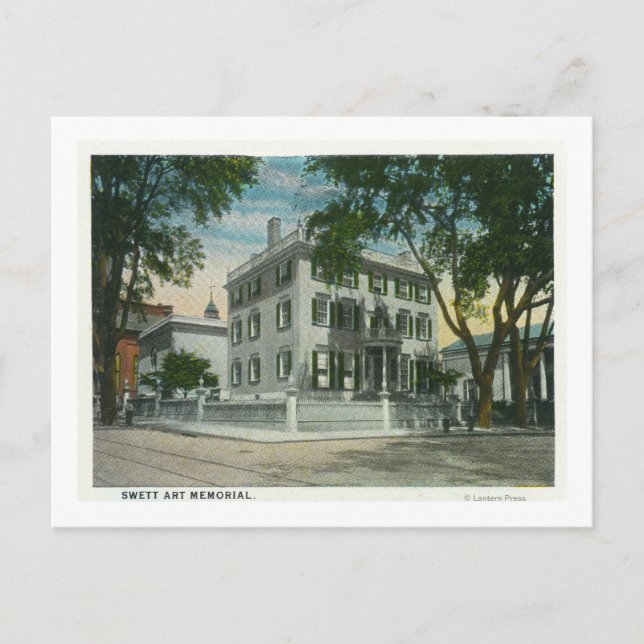 Fort Allen Park View of Casco Bay Postcard (Front)