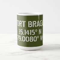 Fort Bragg Latitude Longitude