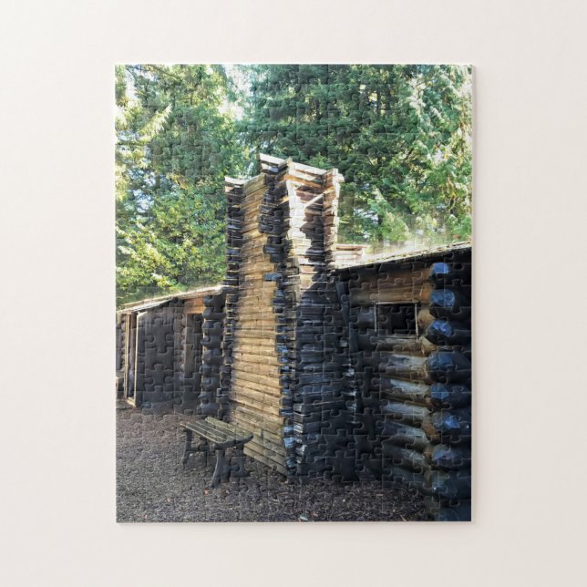Fort Clatsop, Astoria, Oregon Jigsaw Puzzle (Vertical)